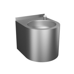 Sanela - Nerezová pitná fontánka závesná s automatickým ovládaním výtoku, 6 V