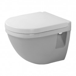 Duravit Starck 3 - závesné WC 36x48,5 cm Compact, Hygiene Glaze, D 2202092000