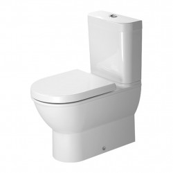 Duravit Darling New - Stojace kombi WC, 37 x 63 cm, biele 2138090000