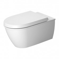 Duravit Darling New - Závesné WC, 37 x 62 cm, biele 2544090000