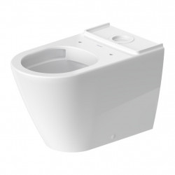 Duravit D-Neo - Stojace WC Kombi Duravit Rimless® s HygieneGlaze 370 x 650 mm, biela 2002092000