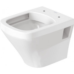 Duravit DuraStyle - Závesné WC Compact, Rimless, biela 2571090000
