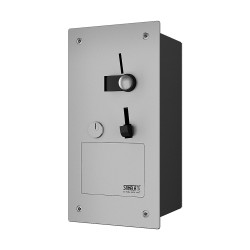Sanela - Zabudovaný mincový automat pre jednu sprchu - interaktívne ovládanie