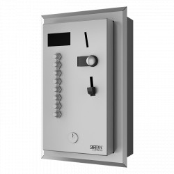 Sanela - Mincový automat pre štyri až osem spŕch – priame ovládanie, zabudovaný, voľba sprchy tlačítkom