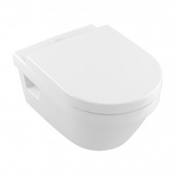 Villeroy & Boch OMNIA ARCHITECTURA SET: WC závesné DirectFlush+ sedátko s poklopom SoftClosing, biela alpin Ceramic Plus, 5684HRR1
