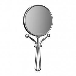 Emco Cosmetic mirrors Pure - Okrúhle ručné zrkadlo, Ø 127 mm, 5 násobné zväčšovanie, chróm 109400124