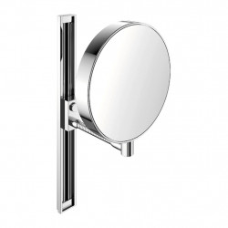 Emco Cosmetic mirrors Prime - Holiace a kozmetické nástenné neosvetlené zrkadlo, 3 a 7 násobné zväčšovanie, chróm 109500115