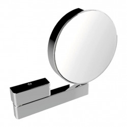 Emco Cosmetic mirrors Prime - Kozmetické zrkadlo nástenné, 3 a 7 násobné zväčšovanie, chróm 109500117