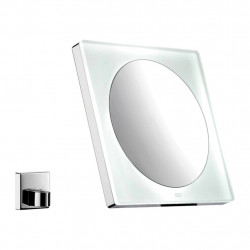 Emco Cosmetic mirrors Prestige - Kozmetické zrkadlo s LED osvetlením napájané z batérie, 3 násobné zväčšovanie, chróm 109600122