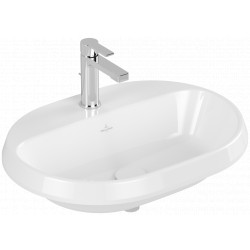 Villeroy Boch Architectura - Zápustné umývadlo, 600x450x170 mm, bez prepadu, alpská biela CeramicPlus 5A6661R1