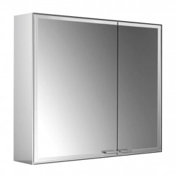 Emco Prestige 2 - Nástenná zrkadlová skriňa 888 mm široké dvere vľavo so svetelným systémom, zrkadlová 989708005