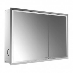 Emco Prestige 2 - Vstavaná zrkadlová skriňa 1015 mm široké dvere vľavo bez svetelného systému, zrkadlová 989707107
