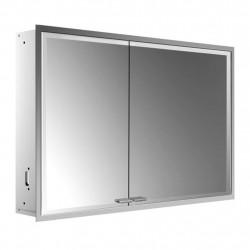 Emco Prestige 2 - Vstavaná zrkadlová skriňa 1014 mm široké dvere vpravo so svetelným systémom, zrkadlová 989708106
