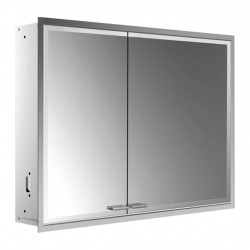 Emco Prestige 2 - Vstavaná zrkadlová skriňa 915 mm široké dvere vpravo bez svetelného systému, zrkadlová 989707104