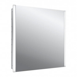 Emco Select - Vstavaná LED podsvietená zrkadlová skrinka 600mm bez Bluetooth, zrkadlová 949705003