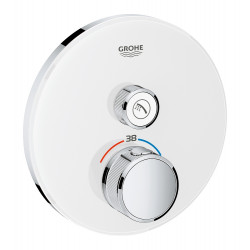 GROHE Grohtherm SmartControl - Termostat pod omietku s jedným ventilom, mesačná biela 29150LS0