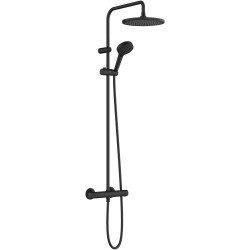 Hansgrohe Vernis Blend - Showerpipe 240 1jet EcoSmart 9 l, s termostatom, čierna matná 26428670