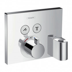 Hansgrohe ShowerSelect - termostat pre 2 spotrebiče, chróm 15765000