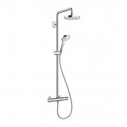 Hansgrohe Croma Select S 180 2jet Showerpipe - sprchový systém, biela-chróm 27253400