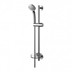 Ideal Standard Idealrain - Sprchová súprava S1 s 1-funkčnou ručnou sprchou, 600 mm tyč, chróm B9501AA