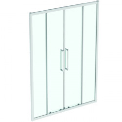 Ideal Standard i.life - Dvojité posuvné dvere 150 cm, lesklý chróm T4951EO