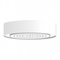 Keuco - Stropná hlavová sprcha s LED osvetlením, Ø400mm, biela/chróm 59931519000