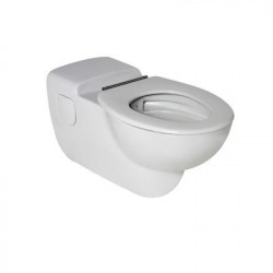 Vima - Závesné WC pre telesne postihnutých RIMLESS 360 x 700 mm, biela 806