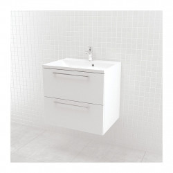 Vima- Umývadlo so skrinkou, 60x55x46cm, biela lesklá, 303.11