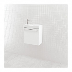 Vima- Umývadlo so skrinkou, 40x40x22cm, biela lesklá, 304.11