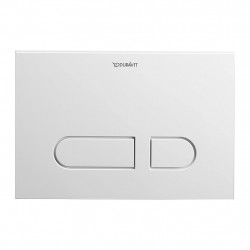 Duravit- DuraSystem® ovládacie tlačidlo A1, pre WC, biela WD5001011000
