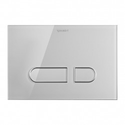 Duravit DuraSystem® - Ovládacie tlačidlo A1 pre WC, sklo-biela WD5002012000