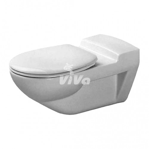Duravit Architec - Závesné WC, bezbariérové, 350 x 700 mm, biele 0190090000