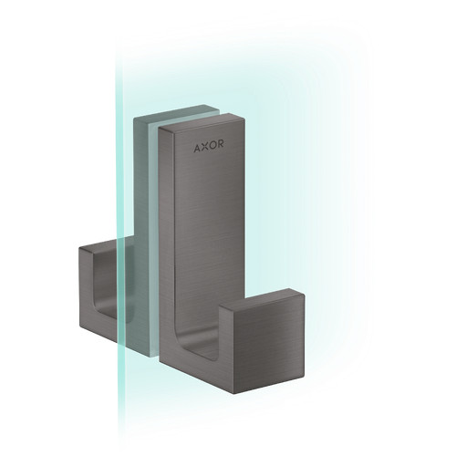 Axor Universal - Rukoväť pre sprchové dvere, kartáčovaný čierny chróm 42639340