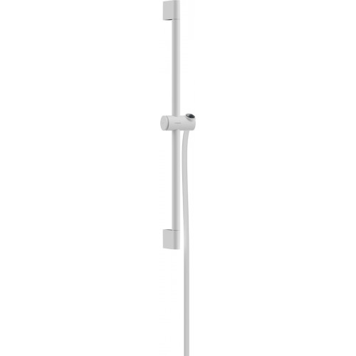 Hansgrohe Unica - Sprchová tyč Pulsify S 650 mm so sprchovou hadicou Isiflex 1600 mm, biela matná 24400700