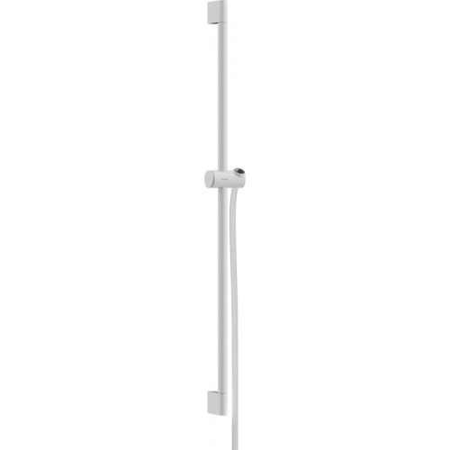 Hansgrohe Unica - Pulsify S sprchová tyč 900 mm so sprchovou hadicou Isiflex 1600 mm, biela matná 24401700