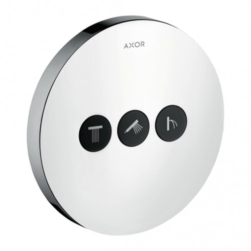 Axor ShowerSelect - Ventil pod omietku pre 3 spotrebiče, chróm 36727000