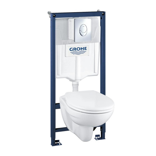 GROHE Solido Perfect - Set 4 v 1 pre WC, stavebná výška 1,13 m, chróm 39192000
