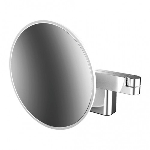 Emco Cosmetic mirrors Evo - Holiace a kozmetické zrkadlo LED, 2 otočné ramená, 5 násobné zväčšenie, chróm 109506030