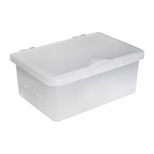Emco Loft - Plastová nádoba s krytom, biela 053900090