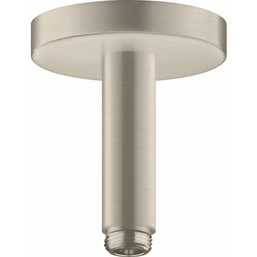 Axor ShowerSolutions - Prívod od stropu 100 mm, kartáčovaný nikel 26432820