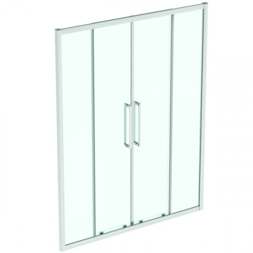 Ideal Standard i.life - Dvojité posuvné dvere 160 cm, lesklý chróm T4953EO