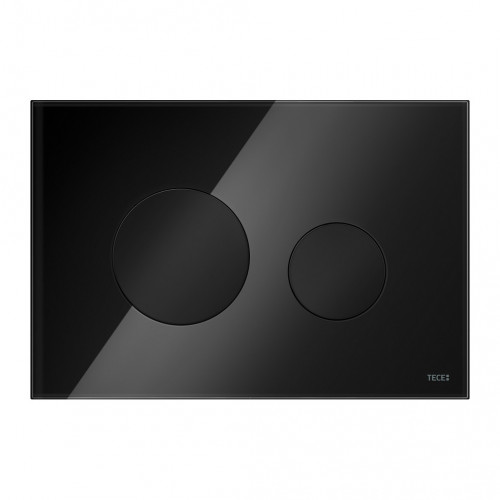 TECEloop- Ovládacie tlačidlo, sklenené, čierne sklo - čierna 9240657