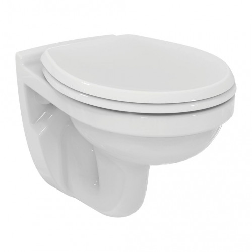 Vima 504 - Závesné WC, 37x52,5cm, biela
